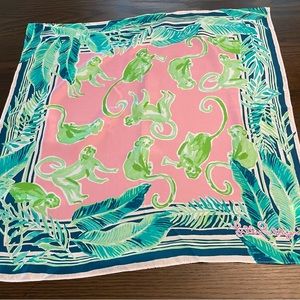 Lilly Pulitzer silk scarf